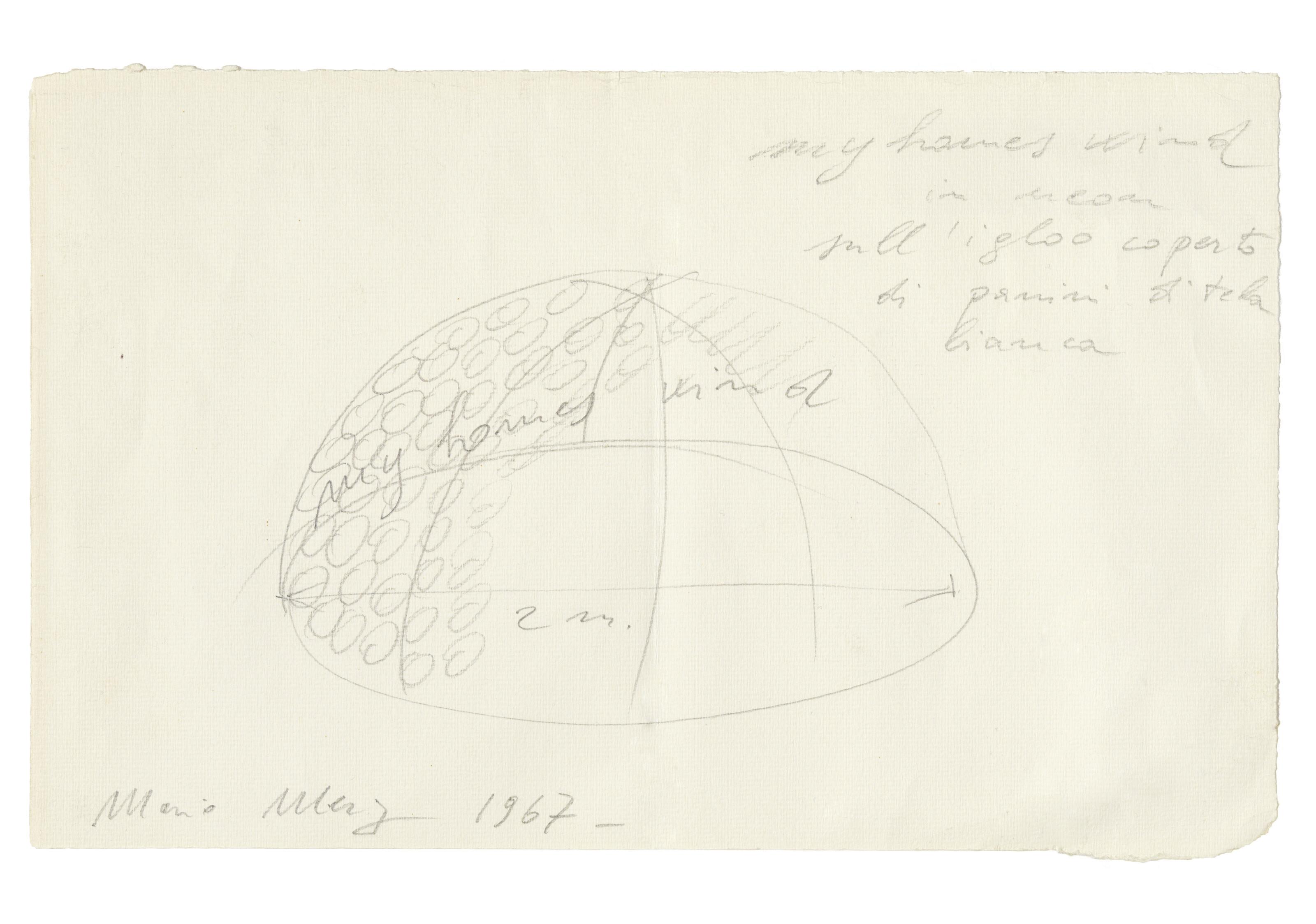 Mario Merz - My Home\'s Wind