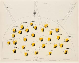 Mario Merz - Ohne Titel (für Parkett 15).