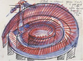 Mario Merz - Progetto per spirale