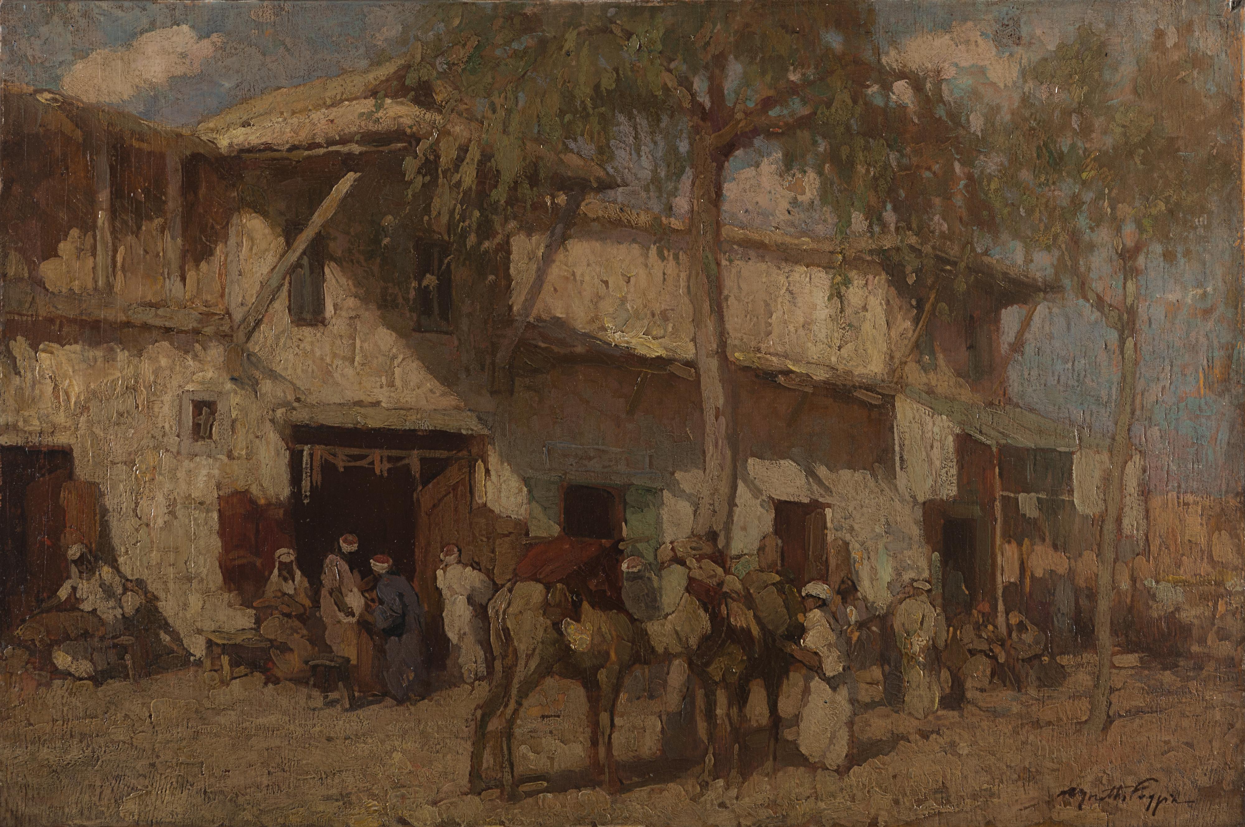 Mario Moretti Foggia - La via dei sellai a Damasco