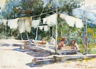 Mario Moretti Foggia - Le lavandaie