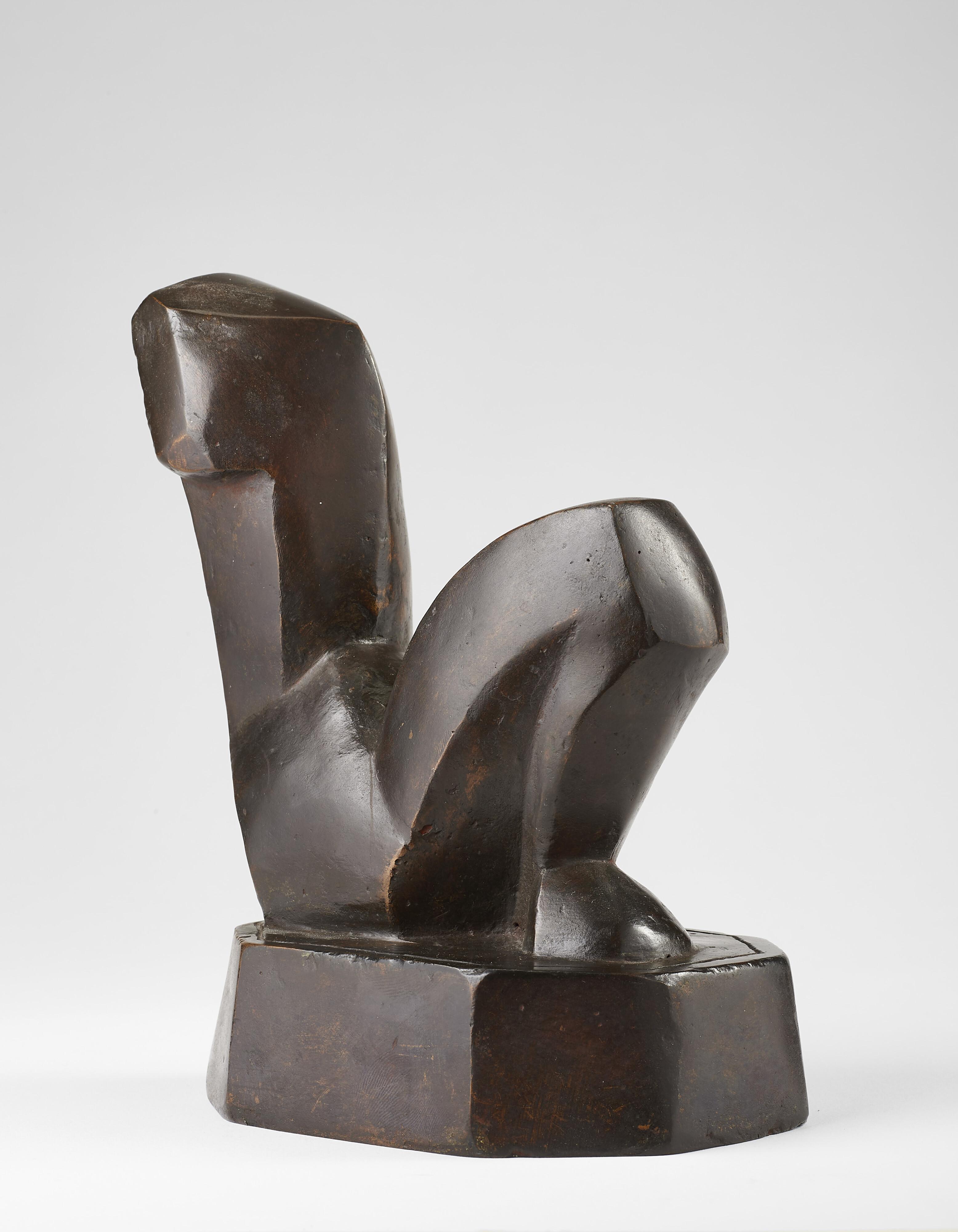 Mario Negri - Donna accoccolata