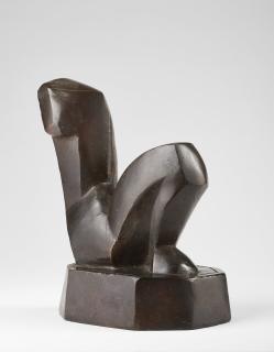 Mario Negri - Donna accoccolata