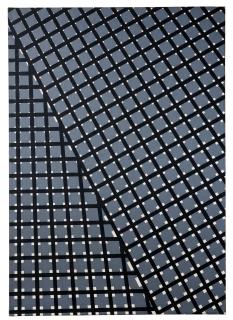 Mario Nigro - Spazio totale I: variazione in grigio: progressione ritmica simultanea