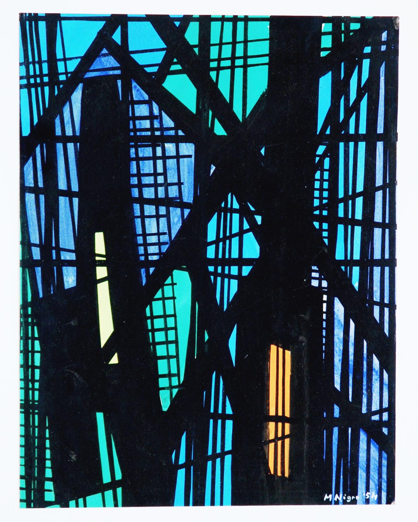 Mario Nigro - Struttura