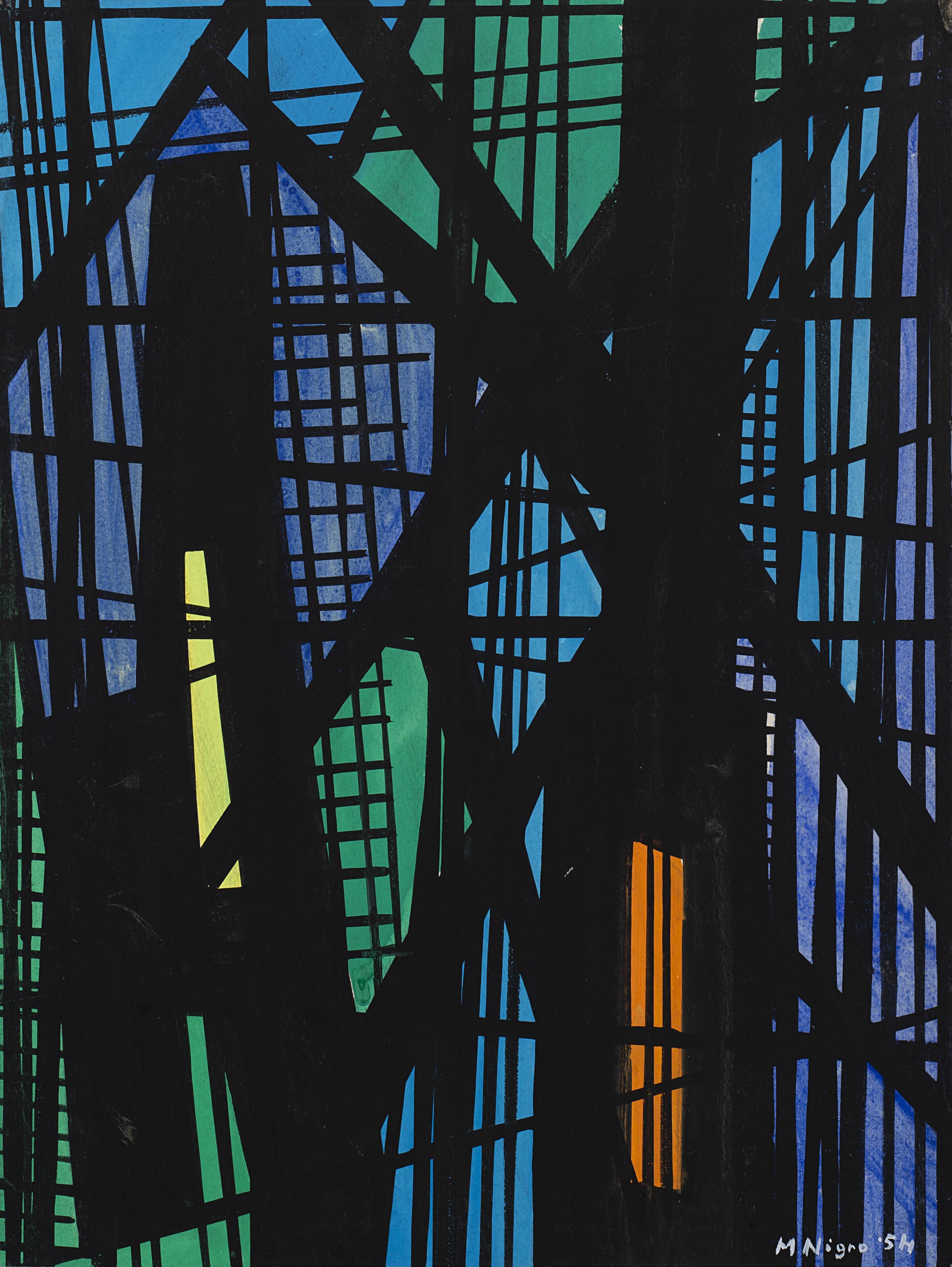 Mario Nigro - Struttura