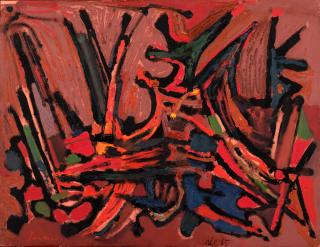 Mario Prassinos - Composition abstraite