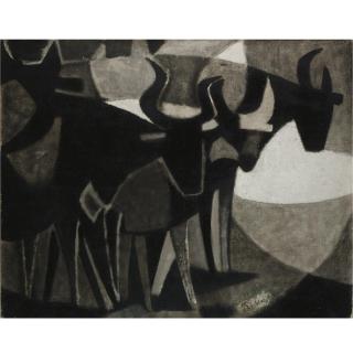 Mario Prassinos - French Troupeau (The Herd)