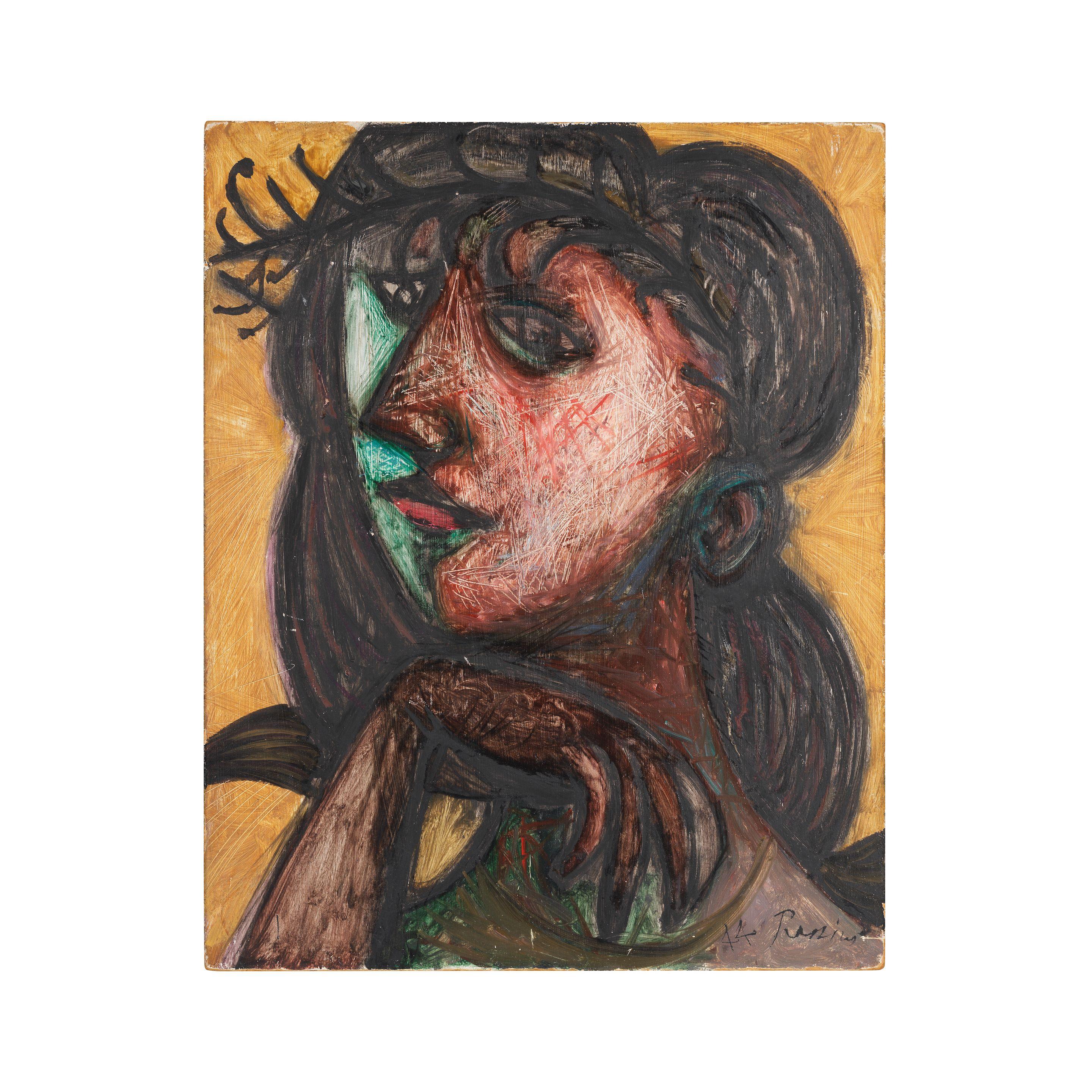 Mario Prassinos - Yo appuyée sur le poignet