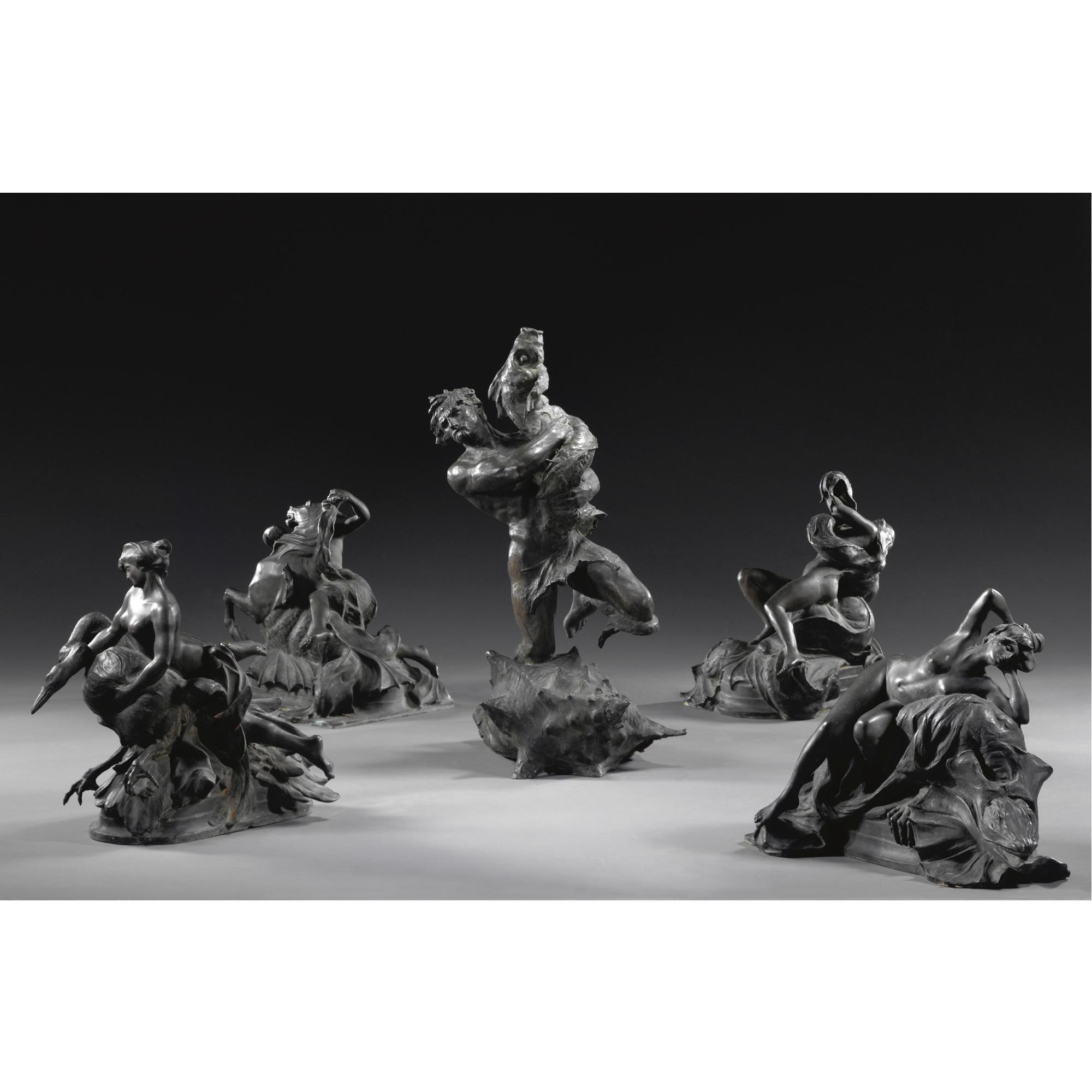 Mario Rutelli - Bozzetto Per La Fontana Delle Naiadi