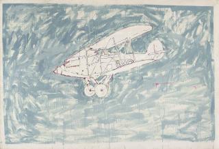 Mario Schifano - Biplano