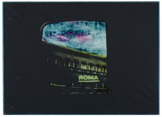 Mario Schifano - Paesaggio TV (Roma)