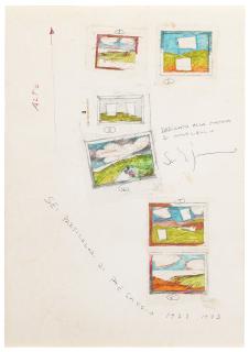 Mario Schifano - Sei particolari di paesaggio (Six Details of a Landscape)