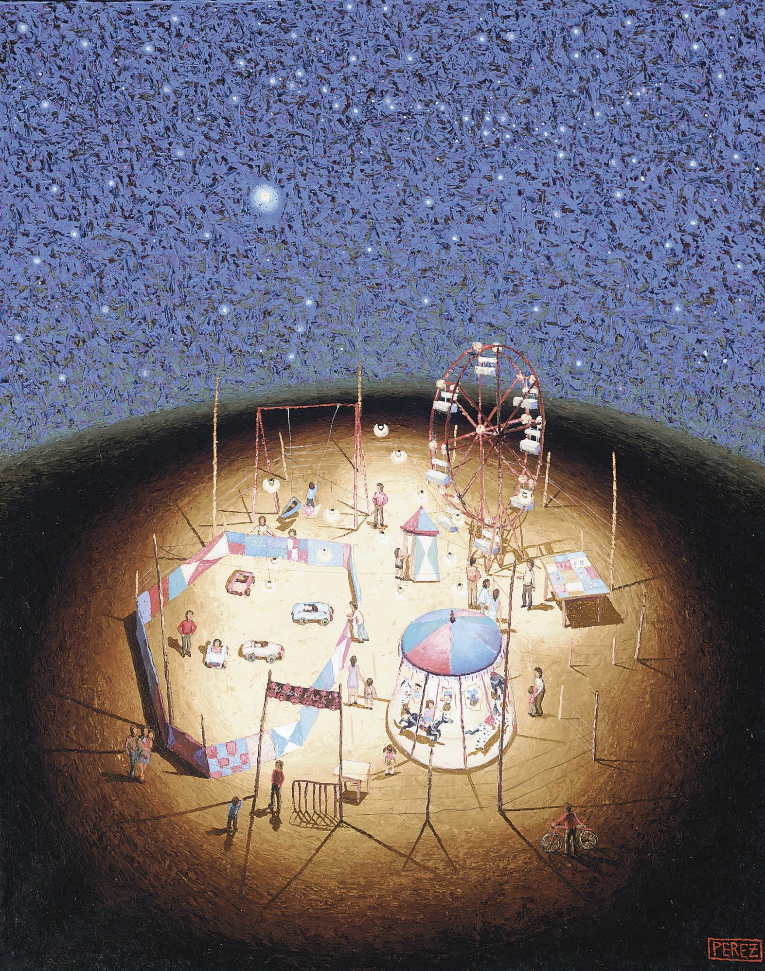 Mario Segundo Pérez - Noche de primavera en el Francis Park