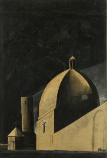 Mario Sironi - Chiesa in periferia o la Cattedrale