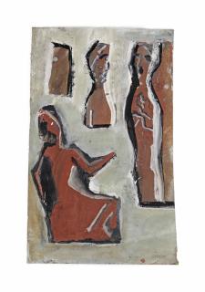 Mario Sironi - Composition With Figures