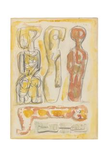 Mario Sironi - Composizione con figure