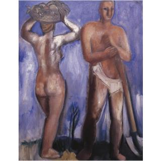 Mario Sironi - Contadini