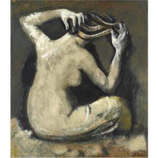 Mario Sironi - Donna Che Si Pettina