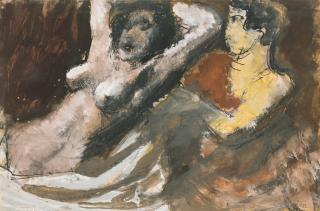 Mario Sironi - Due Figure (Two Figures)