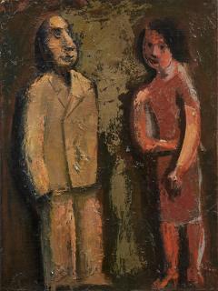 Mario Sironi - Due figure