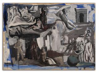 Mario Sironi - Studio per l\'affresco