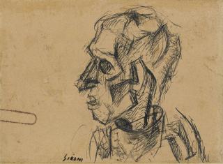 Mario Sironi - Testa