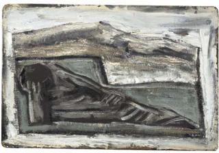 Mario Sironi - Uomo che medita