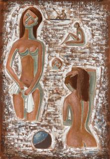 Mario Tozzi - Le Bagnanti (Fanciulle al mare)