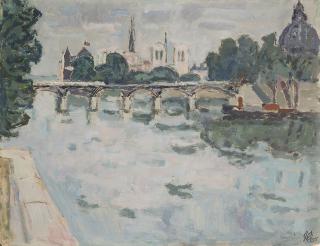 Mario Vellani Marchi - Paris. Pont des Arts