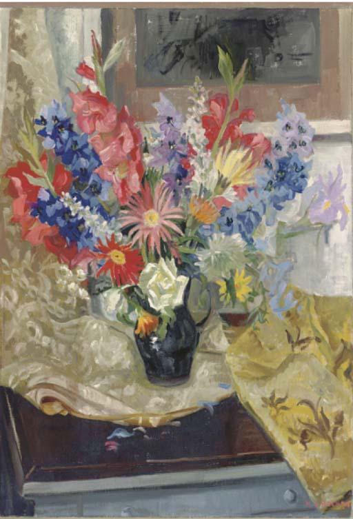 Marion Grace Hocken - Summer Flowers In A Jug