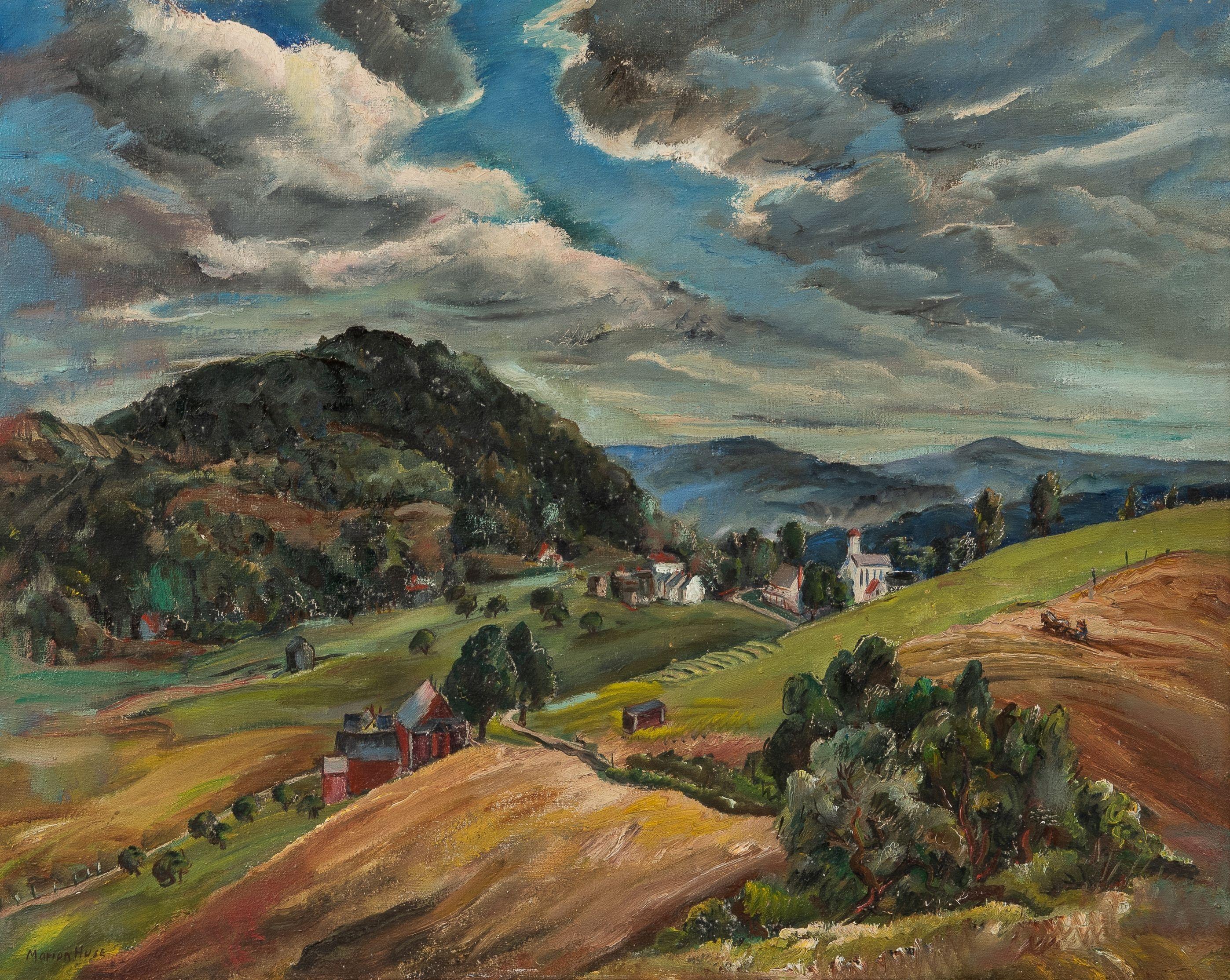Marion Huse - Vermont Hills in Summer