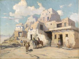 Marion Kavanagh Wachtel - Pueblo at Walpi