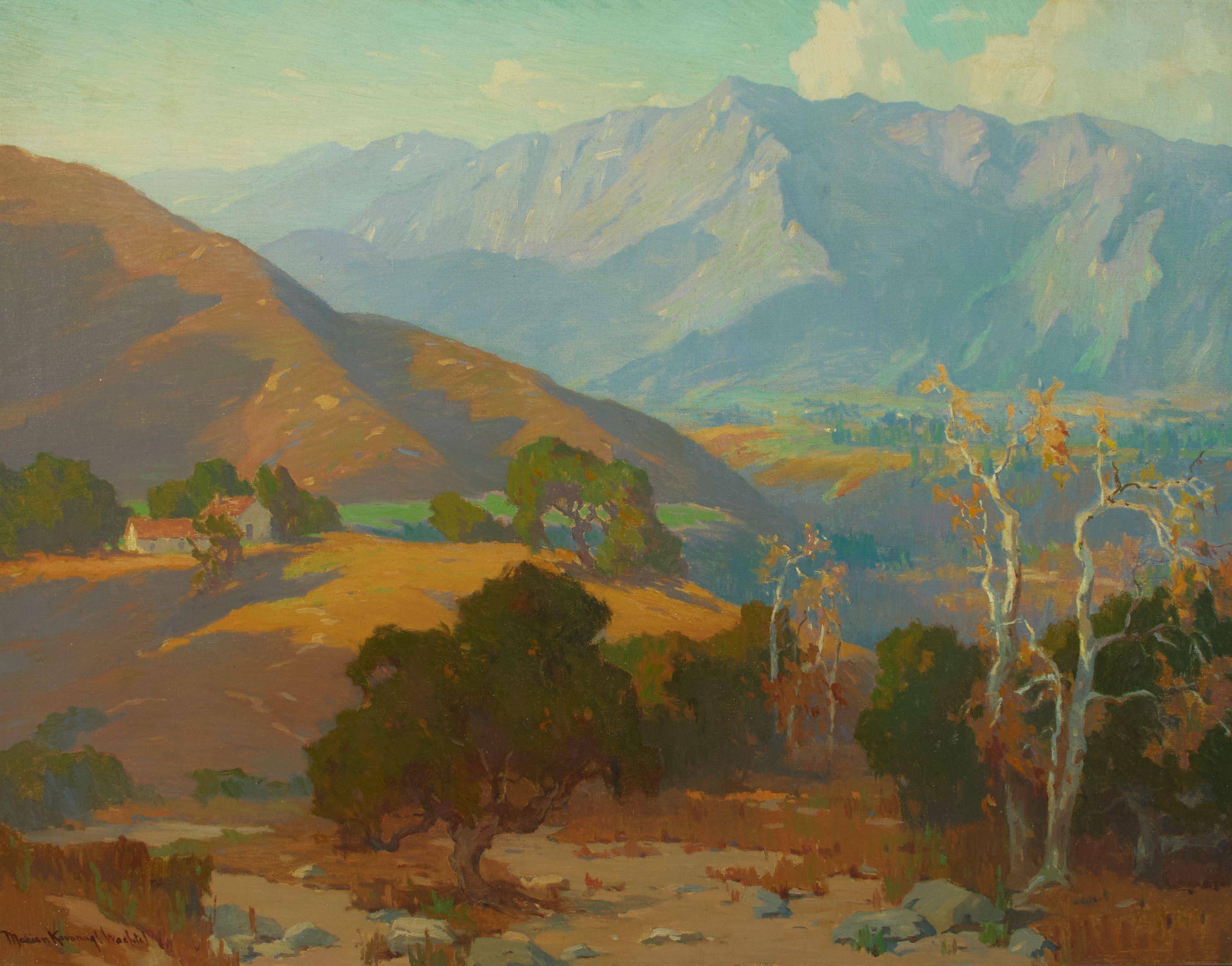 Marion Kavanagh Wachtel - Ranch on a hill