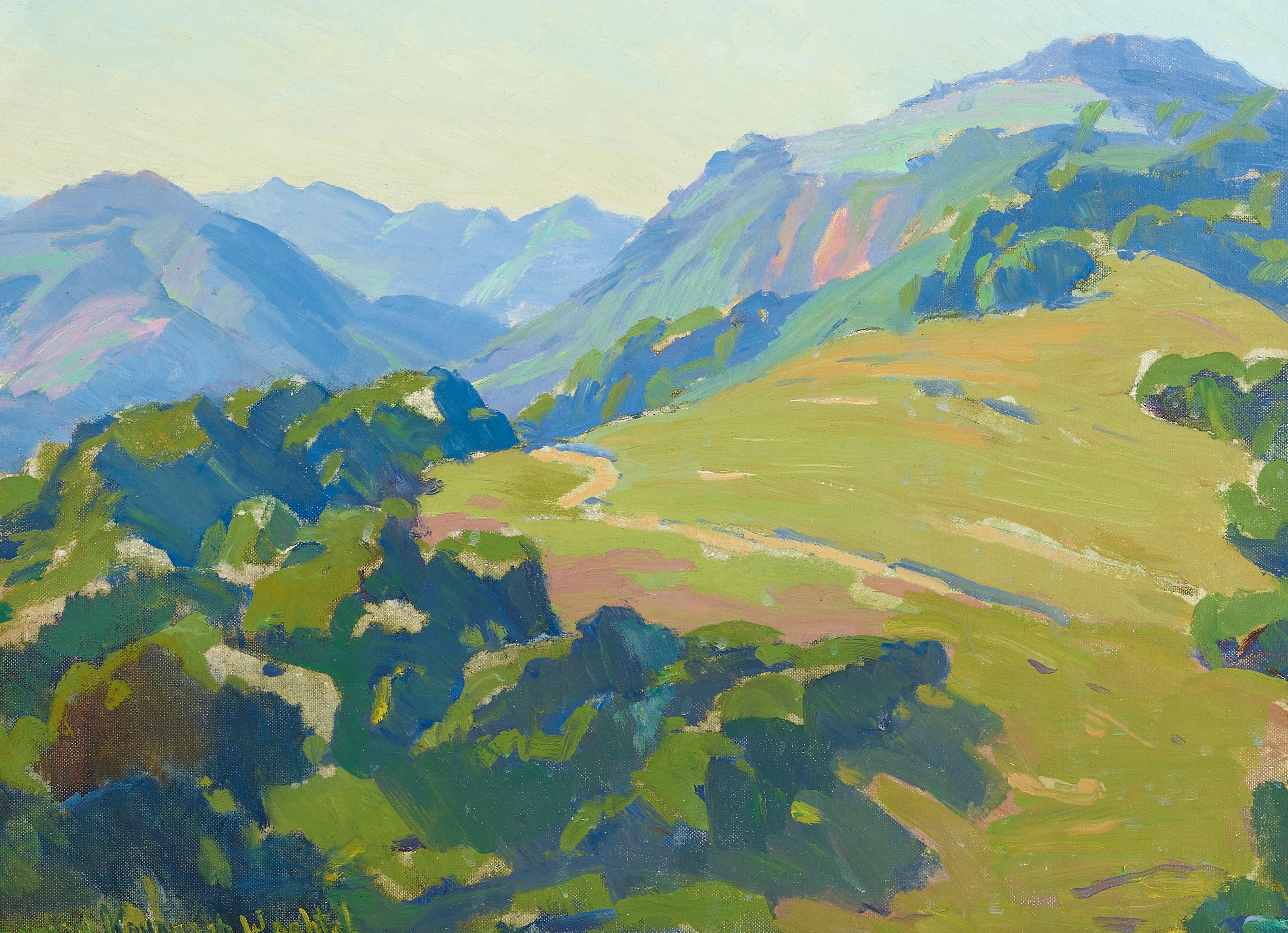 Marion Kavanagh Wachtel - Springtime Foothills, Southern California