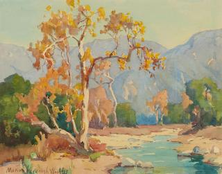 Marion Kavanagh Wachtel - Trees Near the Arroyo