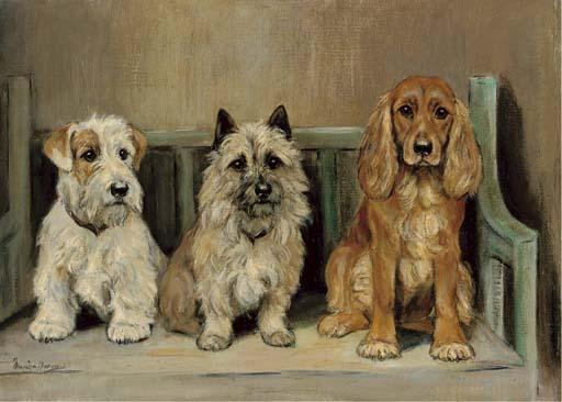 Marion Rodger Hamilton Harvey - Three Friends