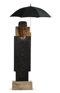 Marisol Escobar - Magritte VI (Pushed Out Face)