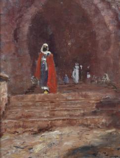 Marius Bauer - Arabier voor een stadspoort