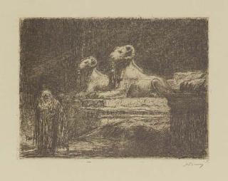 Marius Bauer - Een Tempel te Tanjore (Van W. 272)