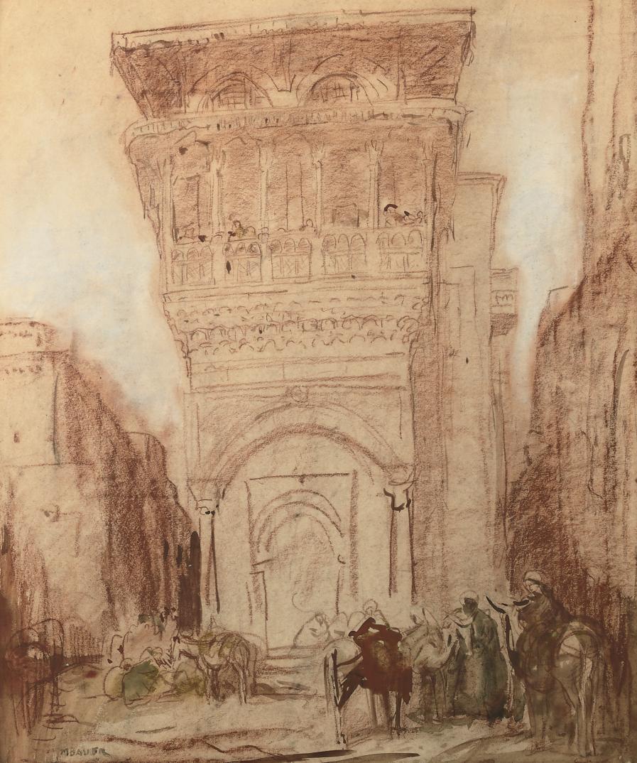 Marius Bauer - Stadspoort Caïro: The City Gate of Cairo, Egypt