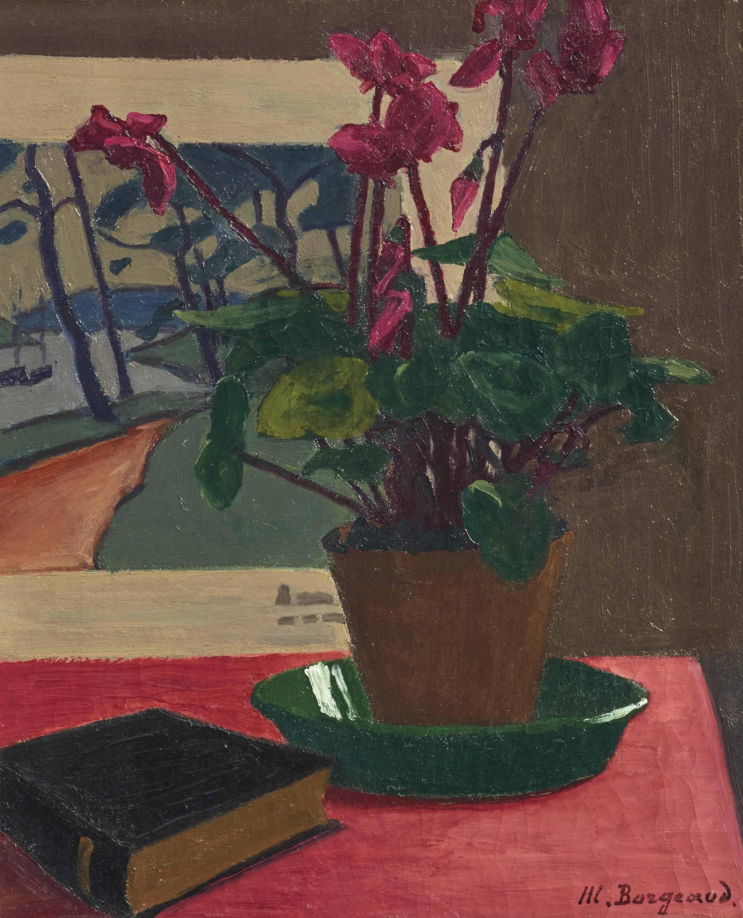 Marius Borgeaud - Cyclamens, um 1917