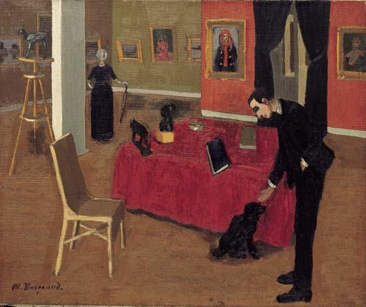 Marius Borgeaud - La Galerie Vallotton, 1914