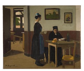 Marius Borgeaud - La table verte