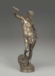 Marius-Jean-Antonin Mercié - David après le combat