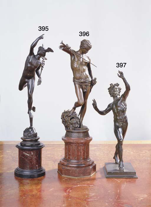 Marius Jean Antonin Mercié - David with the Head of Goliath