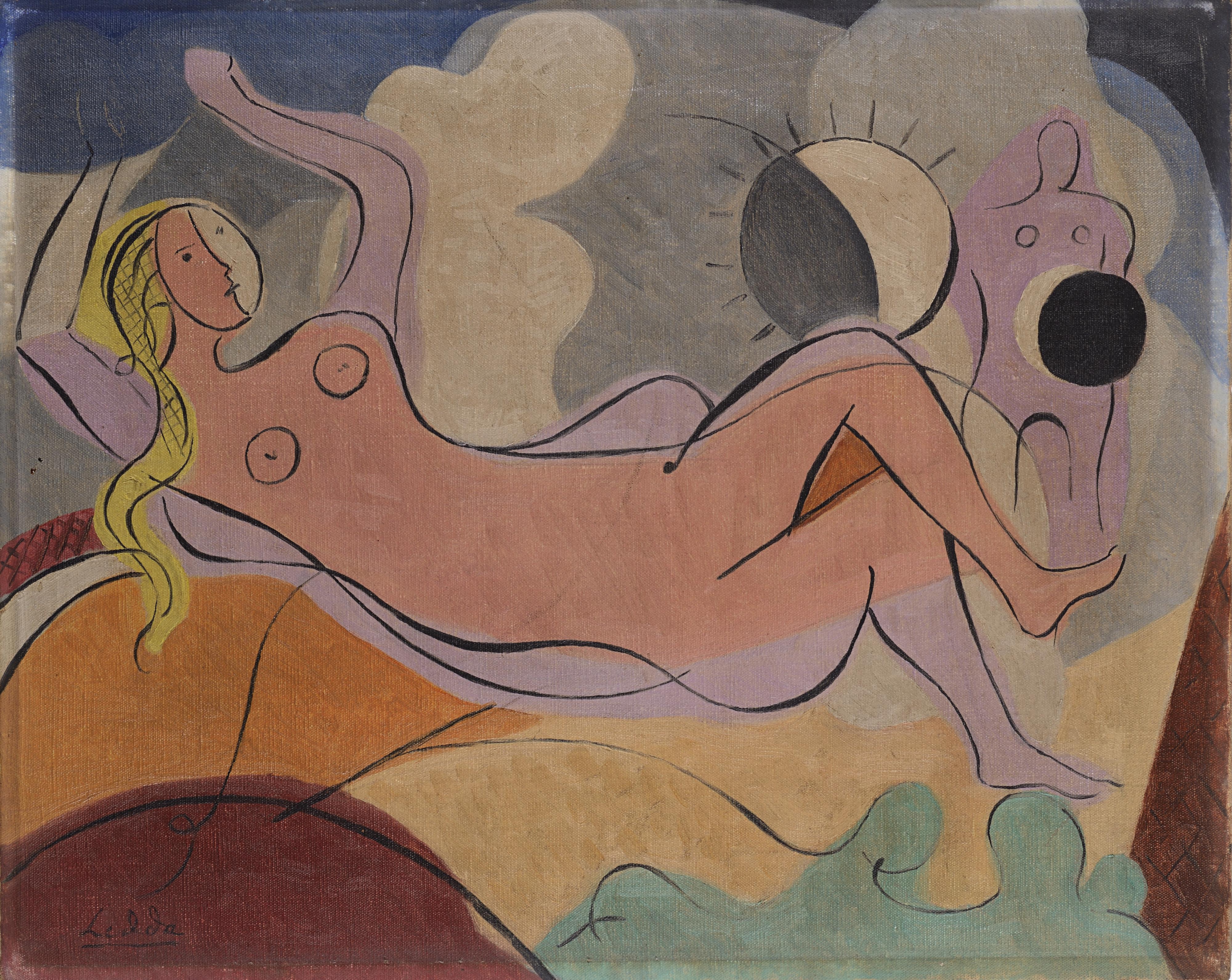 Marius Ledda - Astrazione. Nascita della luna, aurora...