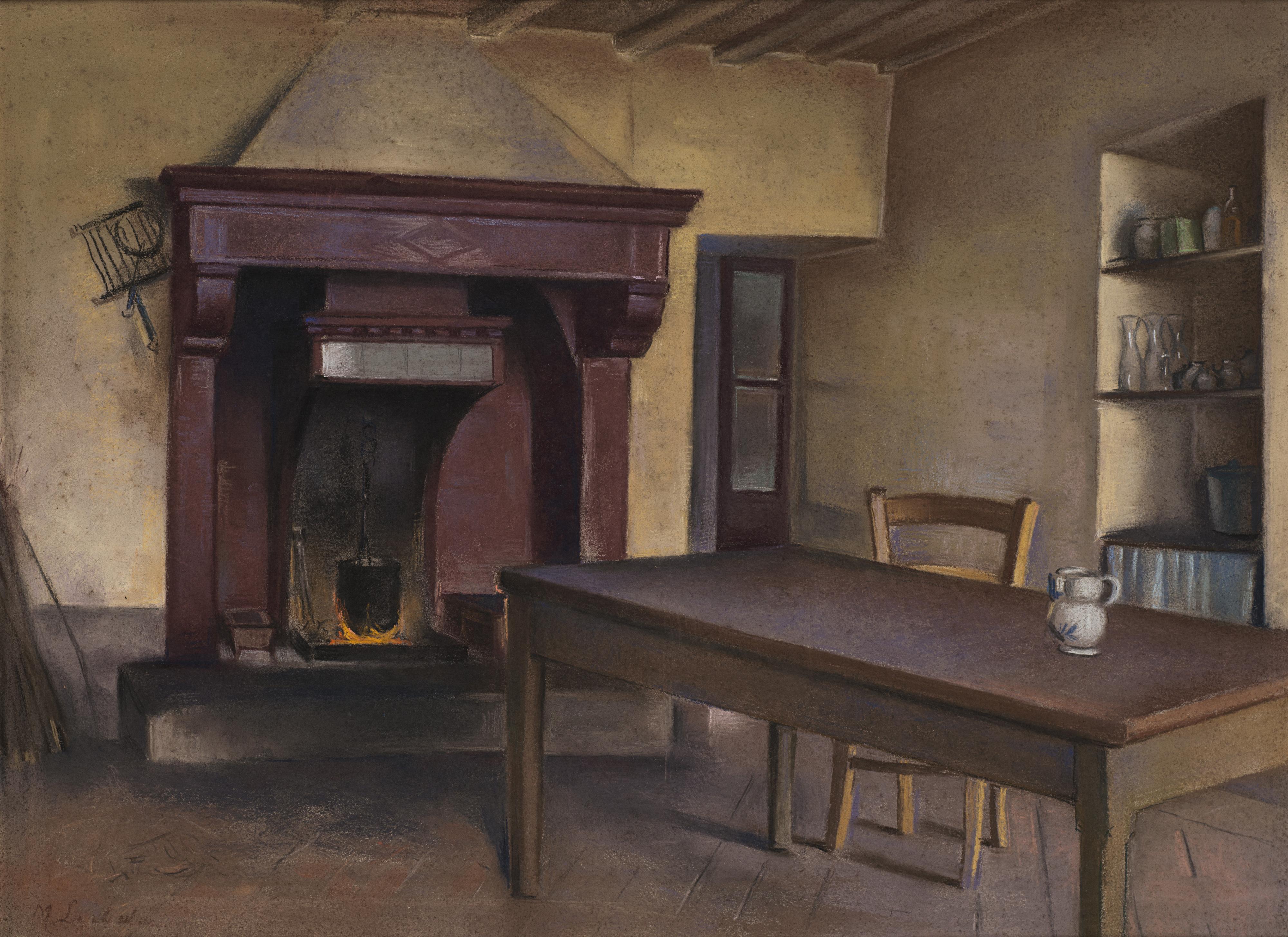 Marius Ledda - Interno con focolaio