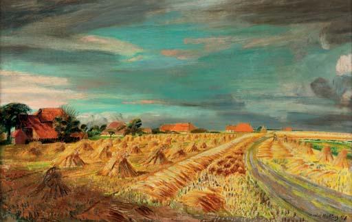 Marius Richters - Farmers working the cornfield