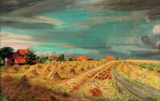 Marius Richters - Farmers working the cornfield